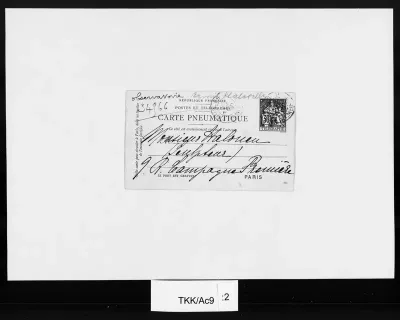 TKK/Ac9, Ackté, Aino, [22.12.1900]