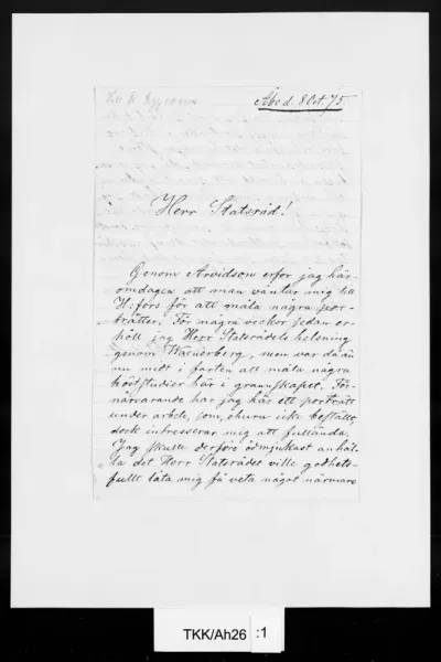 TKK/Ah26, Ahlstedt, Fredrik, 8.10.1875