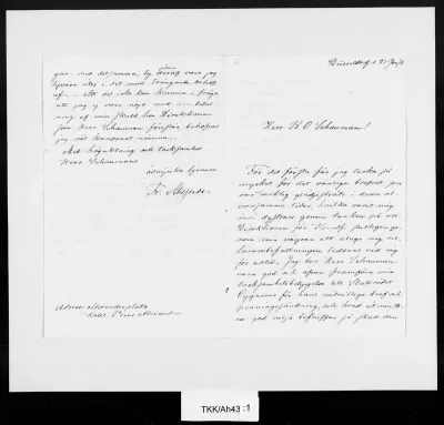 TKK/Ah43, Ahlstedt, Fredrik, 21.1.1874