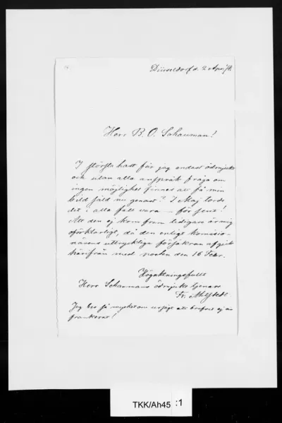 TKK/Ah45, Ahlstedt, Fredrik, 2.4.1874