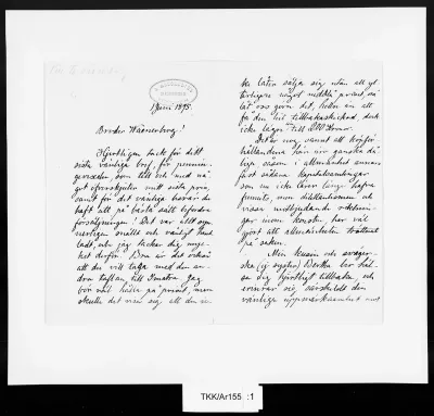 TKK/Ar155, Arborelius, Olof, 1.6.1895