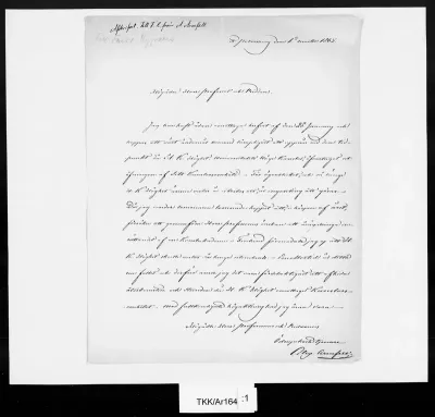TKK/Ar164, Armfelt, Alexander, 1.3.1865