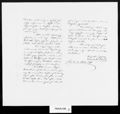 TKK/Ar199, Arvidson, Carl, 8.10.1870