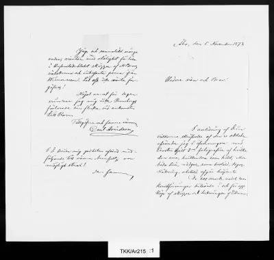 TKK/Ar215, Arvidson, Carl, 5.11.1873