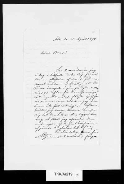 TKK/Ar219, Arvidson, Carl, 15.4.1874