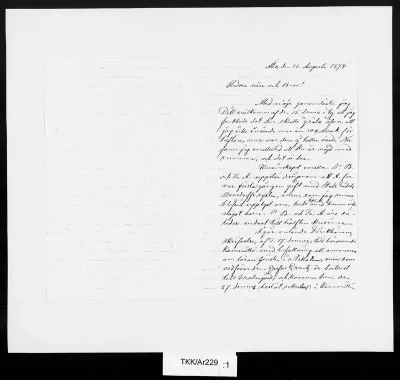 TKK/Ar229, Arvidson, Carl, 22.8.1874
