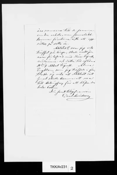 TKK/Ar231, Arvidson, Carl, 21.9.1875