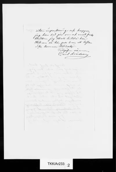 TKK/Ar233, Arvidson, Carl, 23.10.1876