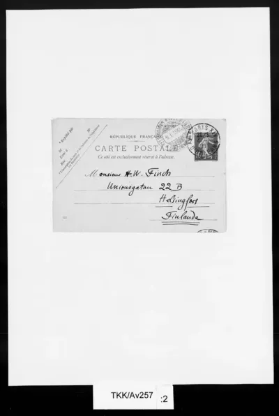 TKK/Av257, Avenard, Etienne, 4.1.1907 (1908)