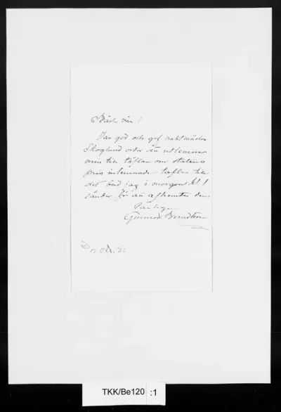 TKK/Be120, Berndtson, Gunnar, 13.10.1886