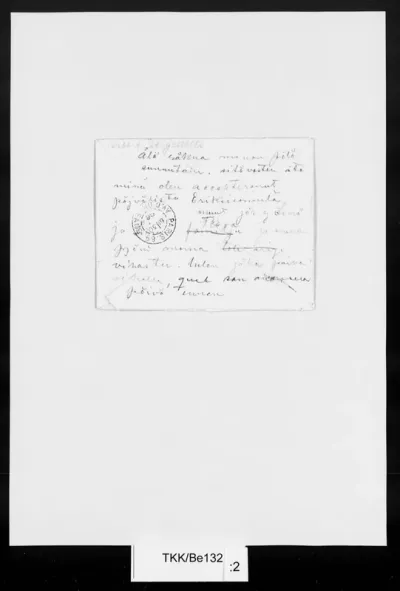 TKK/Be132, Berndtson, Marie-Louise, 30.10.1896