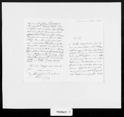 TKK/Be31, Becker, Adolf von, 15.9.1880
