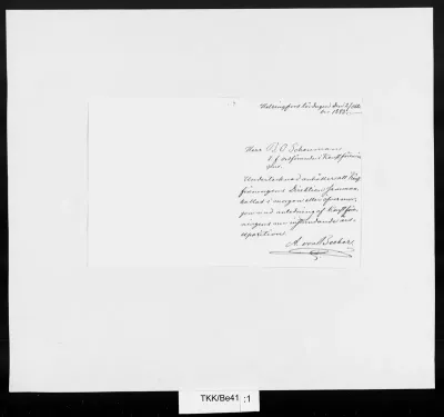 TKK/Be41, Becker, Adolf von, 27.10.1883