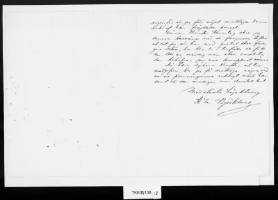 TKK/Bj138, Björklund, K. M., 03.07.1903