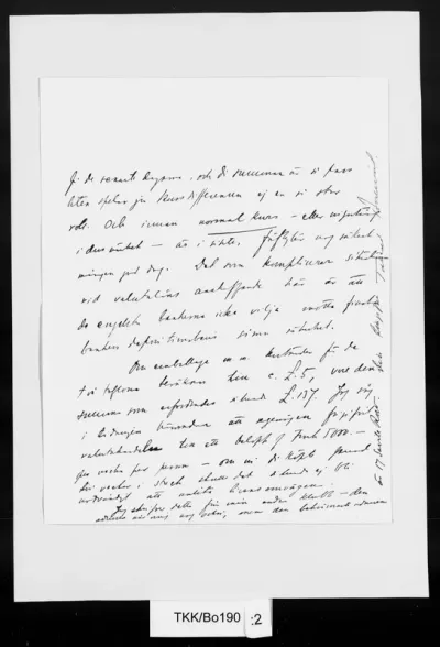 TKK/Bo190, Borenius, Tancred, 19.10.1919