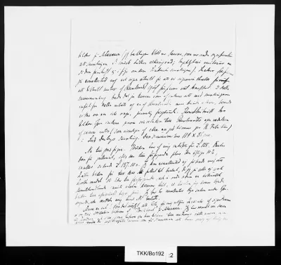 TKK/Bo192, Borenius, Tancred, 25.03.1921