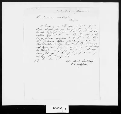 TKK/Ca3, Carlström, C. E., 5.10.1879