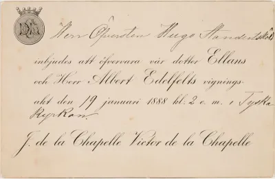 TKK/Ch24, Chapelle, J. ja Victor de la, s.d.