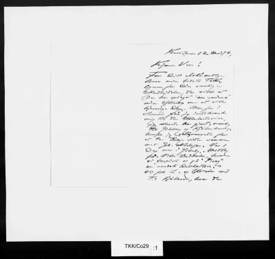 TKK/Co29, Collett, Frederik, 12.3.1896