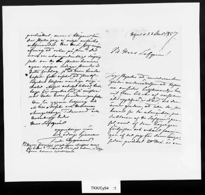 TKK/Cy54, Cygnaeus, Fredrik, 28.3.1857