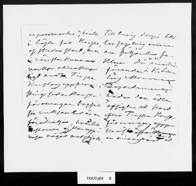 TKK/Cy64, Cygnaeus, Fredrik / Diverse: konsepti, 1870-luku