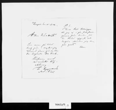 TKK/Cy75, Cygnaeus, Walter, 15.02.1902