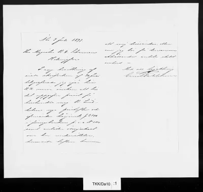 TKK/Da10, Dahlström, Ernst, 3.7.1877