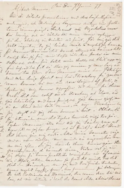 TKK/Ed1 (A III 2029:11:15), Edelfelt, Albert, 8.6.1877