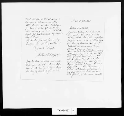 TKK/Ed137, Edelfelt, Albert, 24.02.1901