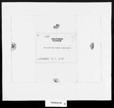 TKK/Ed144, Edelfelt, Albert / Diverse: B. O. Schaumanin muistiinpanoja
