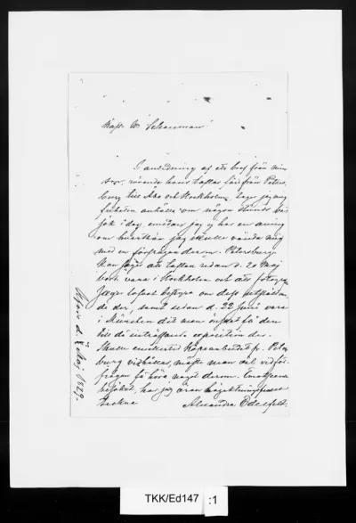 TKK/Ed147, Edelfelt, Alexandra, 7.5.1879