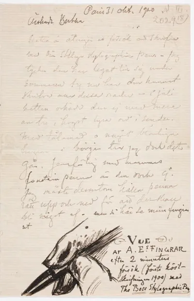 TKK/Ed16 (A III 2029:18:19), Edelfelt, Albert, 31.10.1900