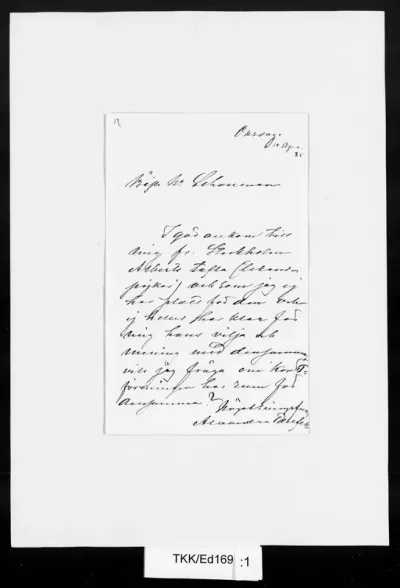 TKK/Ed169, Edelfelt, Alexandra, 15.4.1885