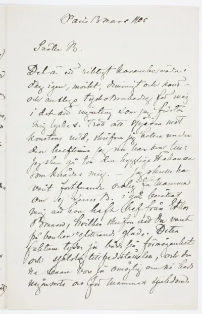 TKK/Ed18 (A III 2029:23), Edelfelt, Albert, 13.03.1901