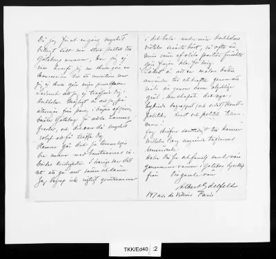 TKK/Ed40, Edelfelt, Albert, 16.5.1892