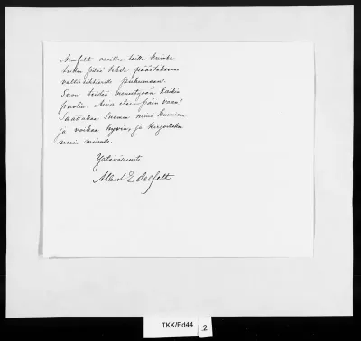 TKK/Ed44, Edelfelt, Albert, 14.12.1897
