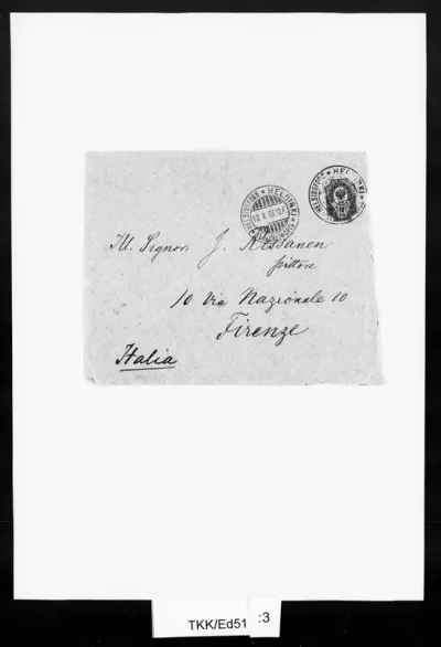 TKK/Ed51, Edelfelt, Albert, 13.10.1903