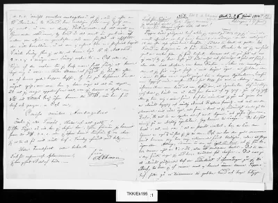 TKK/Ek195, Ekman, Carl Anders, 17.6.1854