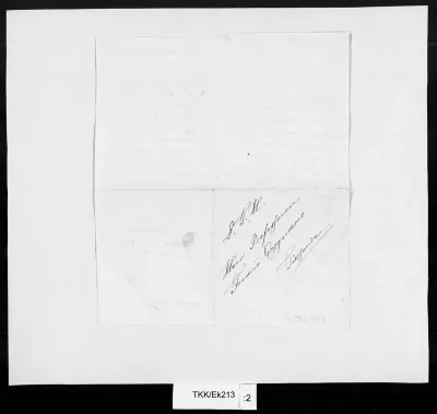 TKK/Ek213, Ekman, Fredrik ja Sofia, 29.10.1854