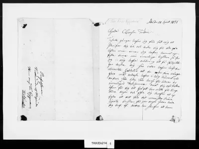 TKK/Ek214, Ekman, Fredrik ja Sofia, 22.4.1855