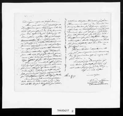 TKK/Ek217, Ekman, Fredrik ja Sofia, 2.2.1857