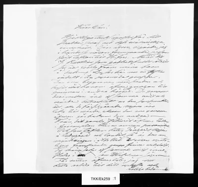 TKK/Ek259, Ekman, Robert Wilhelm, 6.12.1870