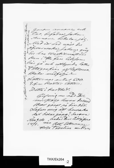 TKK/Ek264, Ekman, Robert Wilhelm, 9.10.1871
