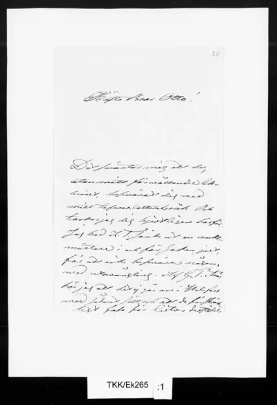 TKK/Ek265, Ekman, Robert Wilhelm, 21.12.1871