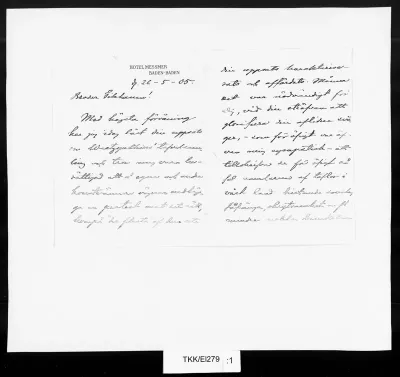 TKK/El279, Elving, Rudolf, 26.05.1905