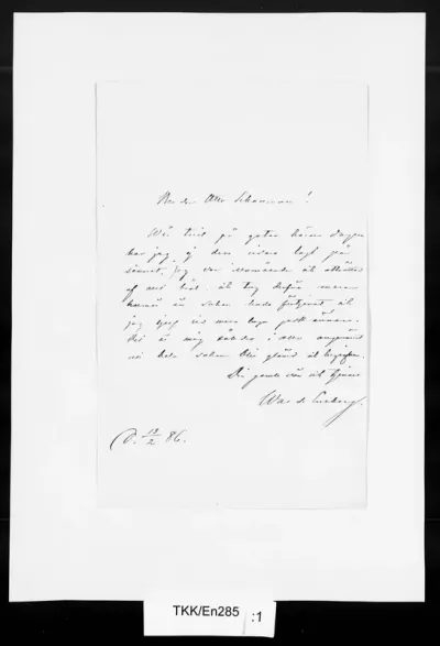 TKK/En285, Eneberg, Waldemar, 13.2.1886