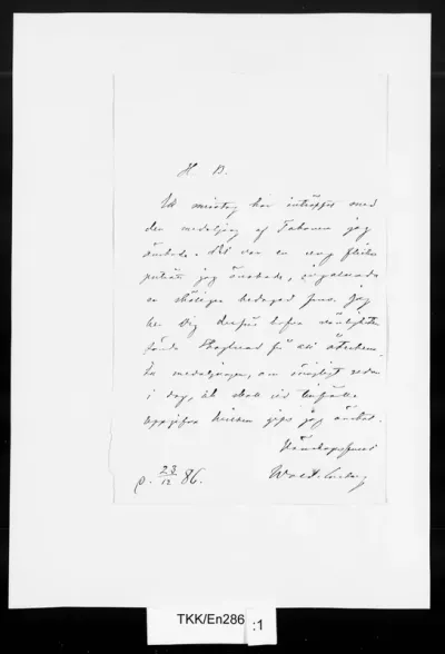 TKK/En286, Eneberg, Waldemar, 23.12.1886