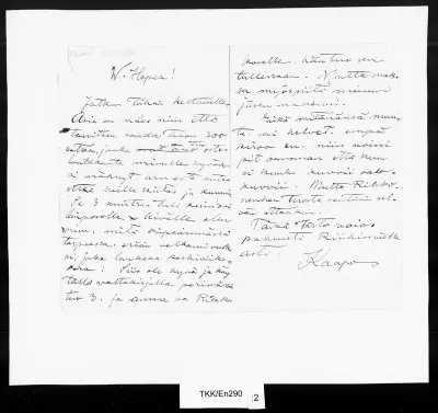 TKK/En290, Engberg, Gabriel, 5.12.1898
