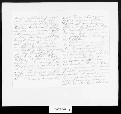 TKK/En301, Engberg, Gabriel, 13.07.1900