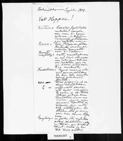 TKK/En307, Engberg, Gabriel, 19.09.1901